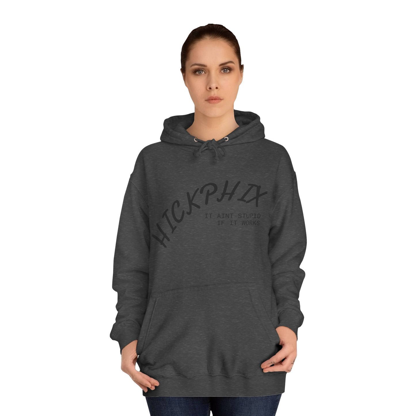 Unisex College Hoodie - Vintage Style Graphic, Perfect Gift for Students, Casual Wear, College Apparel, Everyday Comfort