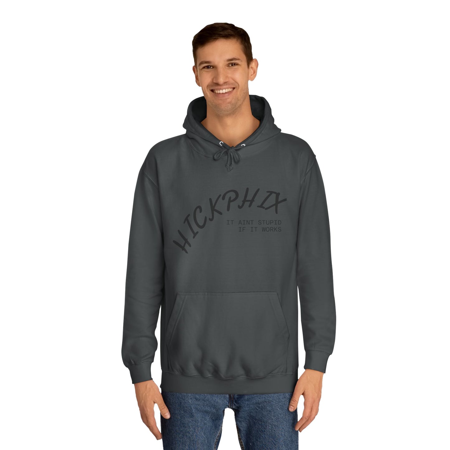 Unisex College Hoodie - Vintage Style Graphic, Perfect Gift for Students, Casual Wear, College Apparel, Everyday Comfort