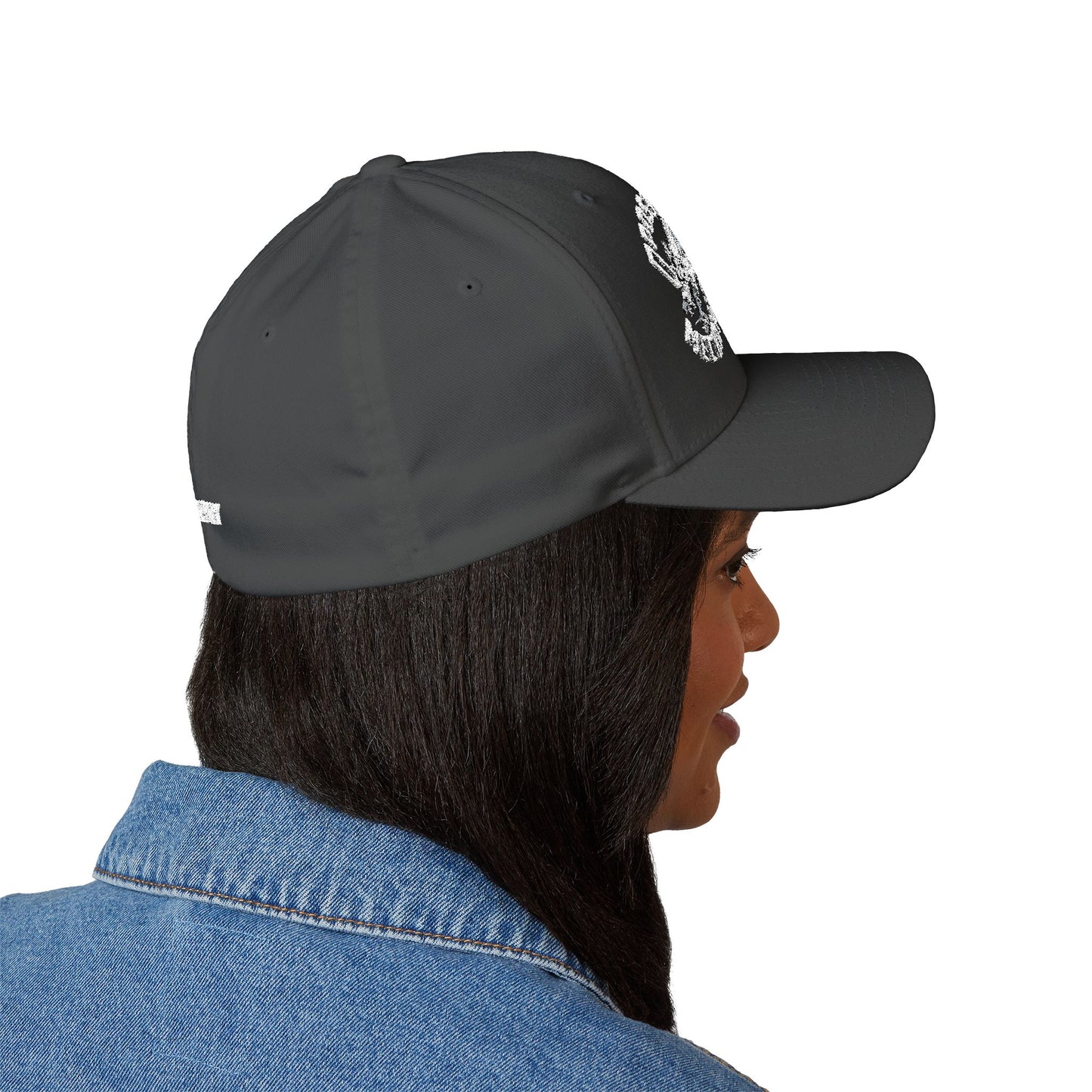 Embroidered Closed-Back Cap - Trendy Hat for Casual Outings, Outdoor Events, Gift for Him/Her, Unique Fashion Accessory, Stylish Headwear