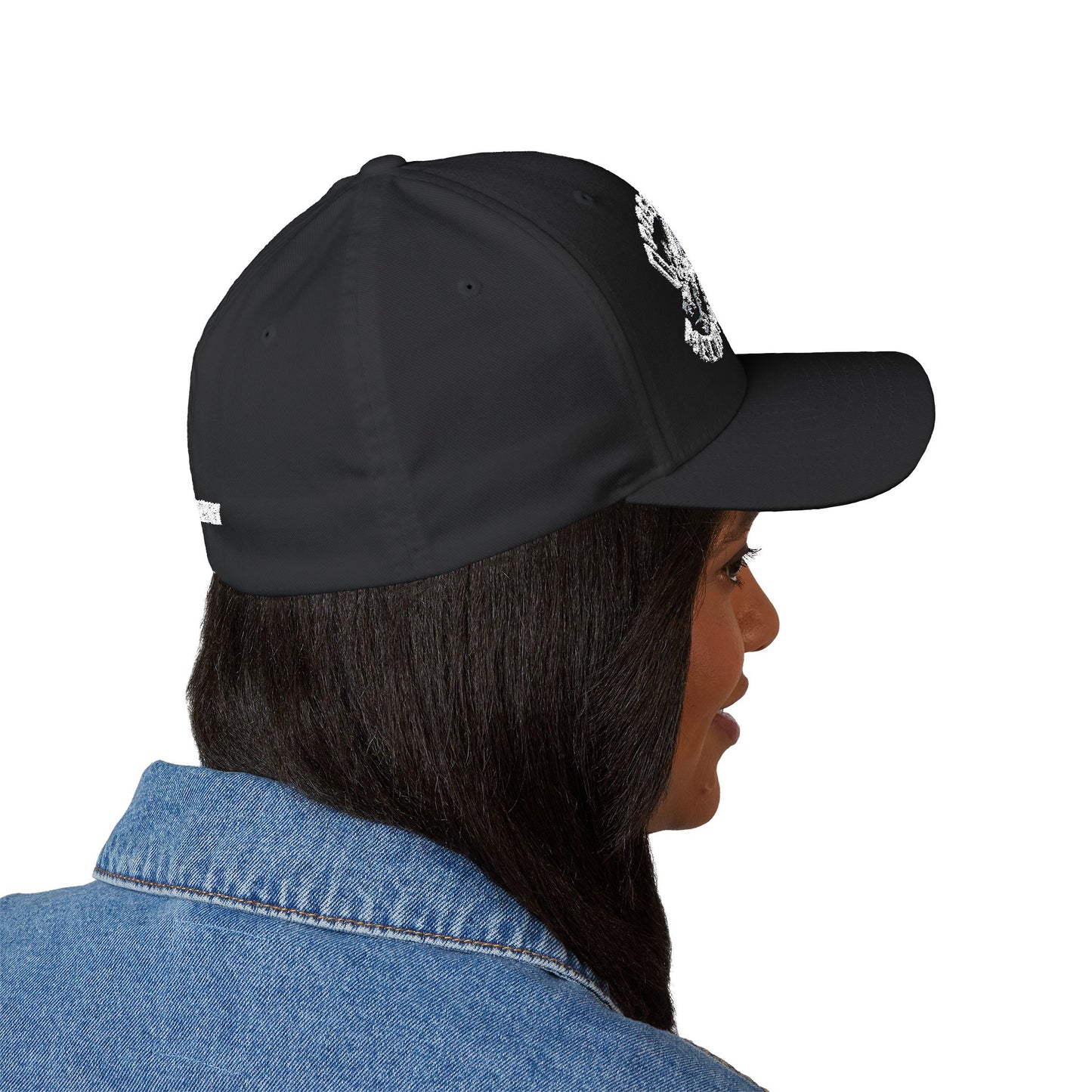 Embroidered Closed-Back Cap - Trendy Hat for Casual Outings, Outdoor Events, Gift for Him/Her, Unique Fashion Accessory, Stylish Headwear