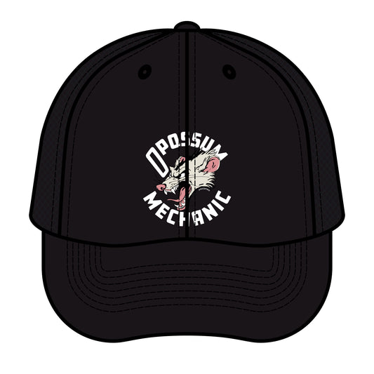 Retro Opossum Mechanic Trucker Hat, Vintage Cap, Gift for Mechanics, Outdoor Accessory, Unisex Headwear, Casual Style