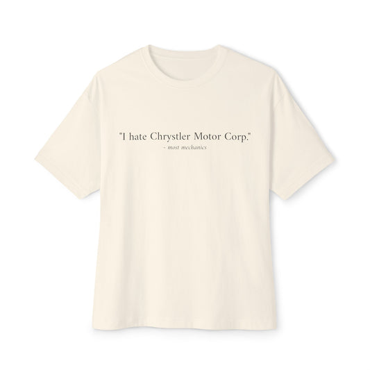 Unisex Oversized Boxy Tee